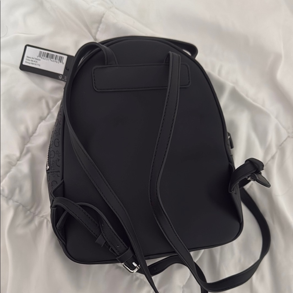 Guess Black Patterned Backpack - Picture 2 of 3